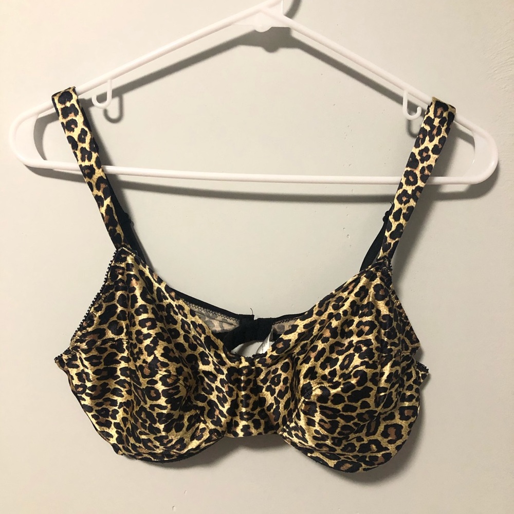 High Waisted Cheetah Print Lingerie Set